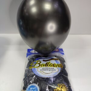 بوالين لون أسود مقاس "12 ,العدد "100