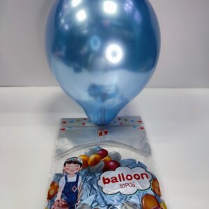 بوالين (لميع) لون ازرق مقاس "10 ,العدد "50