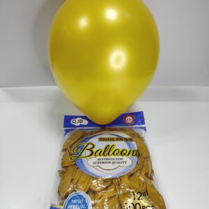 بوالين لون دهبي مقاس "12 ,العدد "100